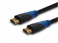 CL-49 HDMI 1.4 KÁBEL 5m PLETENSKÝ KÁBEL 4K ULTRA HD