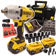 NÁRAZOVÝ KLÚČ DEWALT DCF899P2 18V 2x5Ah 1625Nm Silný + Zásuvky a redukcie