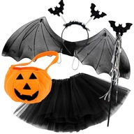 Kostým BAT Arachnid HALLOWEEN TEKVIČNÍK, čelenka a sukňa