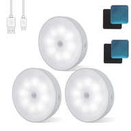 3XLED nočná lampa s pohybovým senzorom do spálne