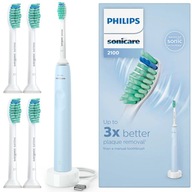 Modrá sonická zubná kefka Philips Sonicare 2100 je súčasťou súpravy