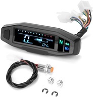 UNIVERZÁLNY 4-v-1 LCD merač RÝCHLOSTI NA MOTOCYKL