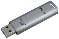 PEN-DRIVE 128GB PNY Oceľové USB3.1 KOVOVÉ SKLO