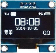 OLED DISPLEJ 0,96 BIELY I2C SSD1306