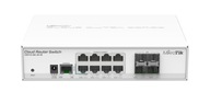 MikroTik CRS112-8G-4S-IN Switch 8x RJ45 1000Mb/