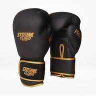 Boxerské rukavice StormCloud Pro Boxing Black/Gold 14 oz