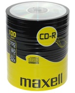 Maxell CD-R 700 MB CD, balenie po 100 ks