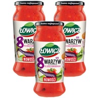 Łowicz omáčka z 8 stredomorských druhov zeleniny 3 x 500 g