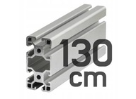 Hliníkový konštrukčný profil 40x80 T8 - 130 CM