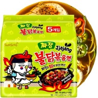 Ramen rezancová polievka kuracie Jjajang 5x140g SAMYANG