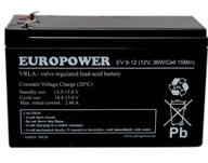 12V 9Ah EuroPower EV batéria