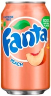 Fanta Broskyňový sýtený nápoj s príchuťou broskyne v plechovke 355 ml 12 kusov