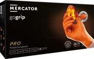 Mercator GoGrip Orange nitrilové rukavice 50 kusov, veľkosť S