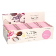 VEERTEA White Tea & Rose – biely čaj s ružou v 100 vrecúškach