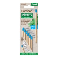 PIKSTERS BAMBOO Kefy uhlové 6ks. veľkosť 5