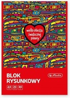 Biely kresliaci blok A4/20K Veľkého orchestra vianočnej charity