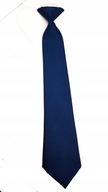 Detská kravata tmavomodrej farby s gumičkou