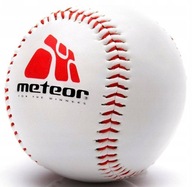 BASEBALOVÁ LOPTA METEOR SYNTETICKÁ KOŽA 130g korok