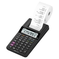 Casio Calculator HR 8 RCE BK, čierna, stôl, 12 miest, 1 farebná potlač