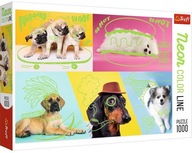 NEÓNOVÉ PUZZLE COOL DOGS DOGS 1000 KUSOV. 10578