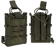 Single MAGAZINE POUCH Mil-Tec FLEX AK M4 AR15 Beryl Grot OLIVE