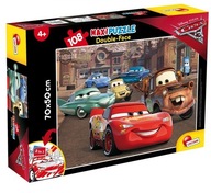 Obojstranné puzzle Maxi 108 Cars - Lisciani