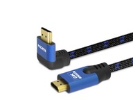 CL-148 HDMI 2.1 KÁBEL 3 m 8K 4K HD UHLOVÝ KÁBEL