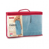 PAREO SAUNA KILT uterák 100% bavlna SPA 100x151 pareo modrá