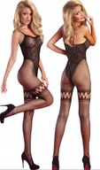 Čierna bodystocking - LivCo Beatriz Corsetti S-L