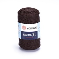 Šnúrka YarnArt Macrame XL 3mm 157 / čokoláda