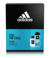 ADIDAS ICE DIVE Man Set EDT toaletná voda 100ml + sprchový gél 250m