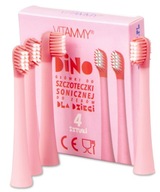 Hlavica kefky VITAMMY Dino Pink (4 ks)