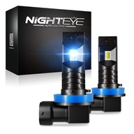 NIGHTYE 160W H11 H9 H8 LED svetlomety do auta