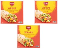 SCHAR Tortilla Palacinky WRAPS bezlepkové 160g x3