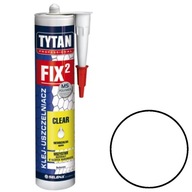 FIX2 CLEAR lepiaci tmel bezfarebný 290ml Tytan 10041243