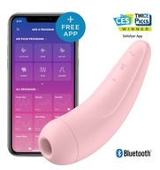 Satisfyer Curvy 2+ Pink s aplikáciou vrátane Bluetooth a