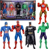 SET AVENGERS FÓRKY HULK IRONMAN SPIDERMAN