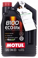 MOTUL 8100 ECO-LITE 0W20 - 5L