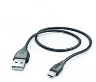 USB - micro USB kábel typu B, tienený, 1,4 m, synchronizácia, nabíjanie, HAMA