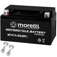 MORETTI GEL BATTERY MTX7A-BS 12V 7Ah MOTORKY SKUTER MOTOR QUAD