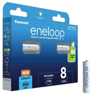 AKUMULÁTOR ENELOOP AAAx8 800mAh