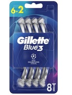 Holiace strojčeky Gillette BLUE3 Comfort 8 kusov