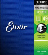 Elixir 19102 Optiweb Medium 11-49 elektrické struny