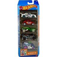 HOT WHEELS 5PAK Sada 5 autíčok HW DESIGN LAB HLY72