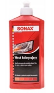 SONAX NanoPro farbiaci vosk červený 500ml