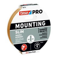 tesa PRO Montážna obojstranná montážna páska na LED pásy, 2x 5m x 9mm