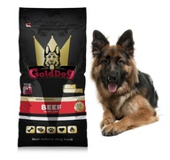 Golddog Beef suché krmivo pre psov 15kg hovädzie mäso