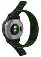 Remienok 26 mm Garmin Fenix ​​​​5X 6X 7X Nylon Green