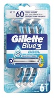 Gillette Blue 3 Plus Cool jednorazové holiace strojčeky 6 kusov