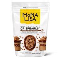 Crispearls Mona Lisa posypaná mliečnou čokoládou 800g